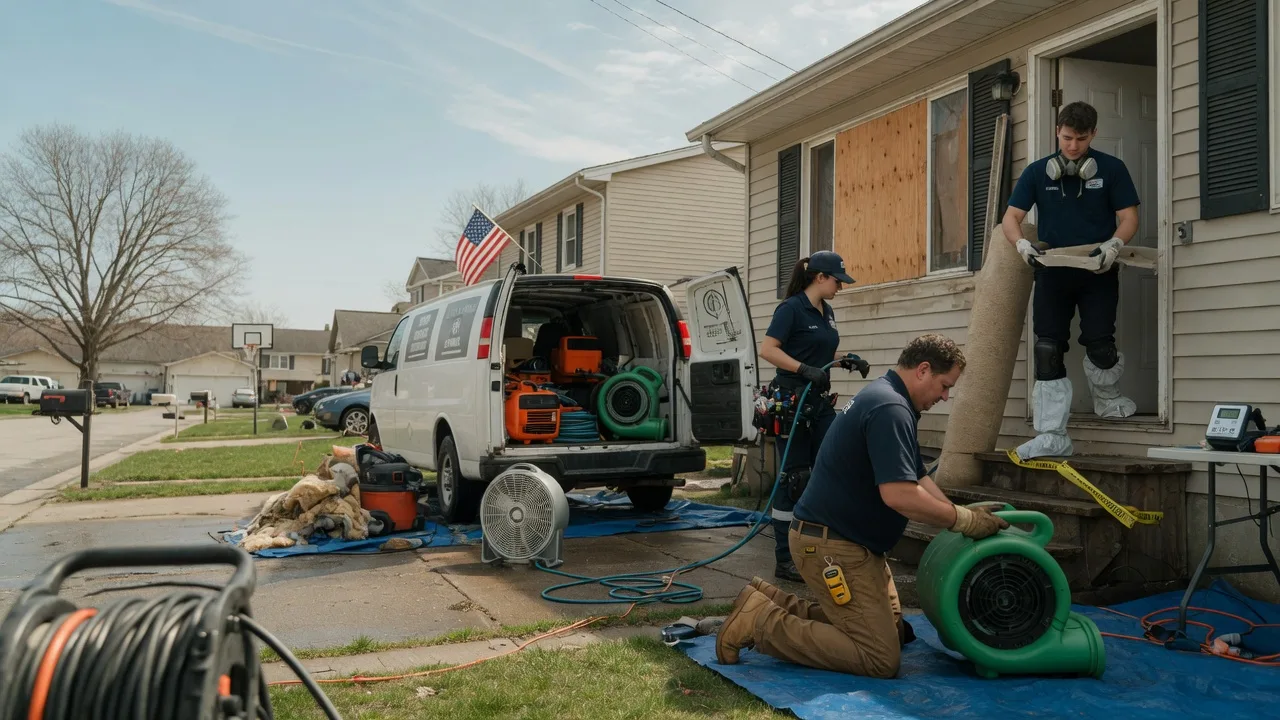 Water Damage Restoration in Shawnee, KS near me